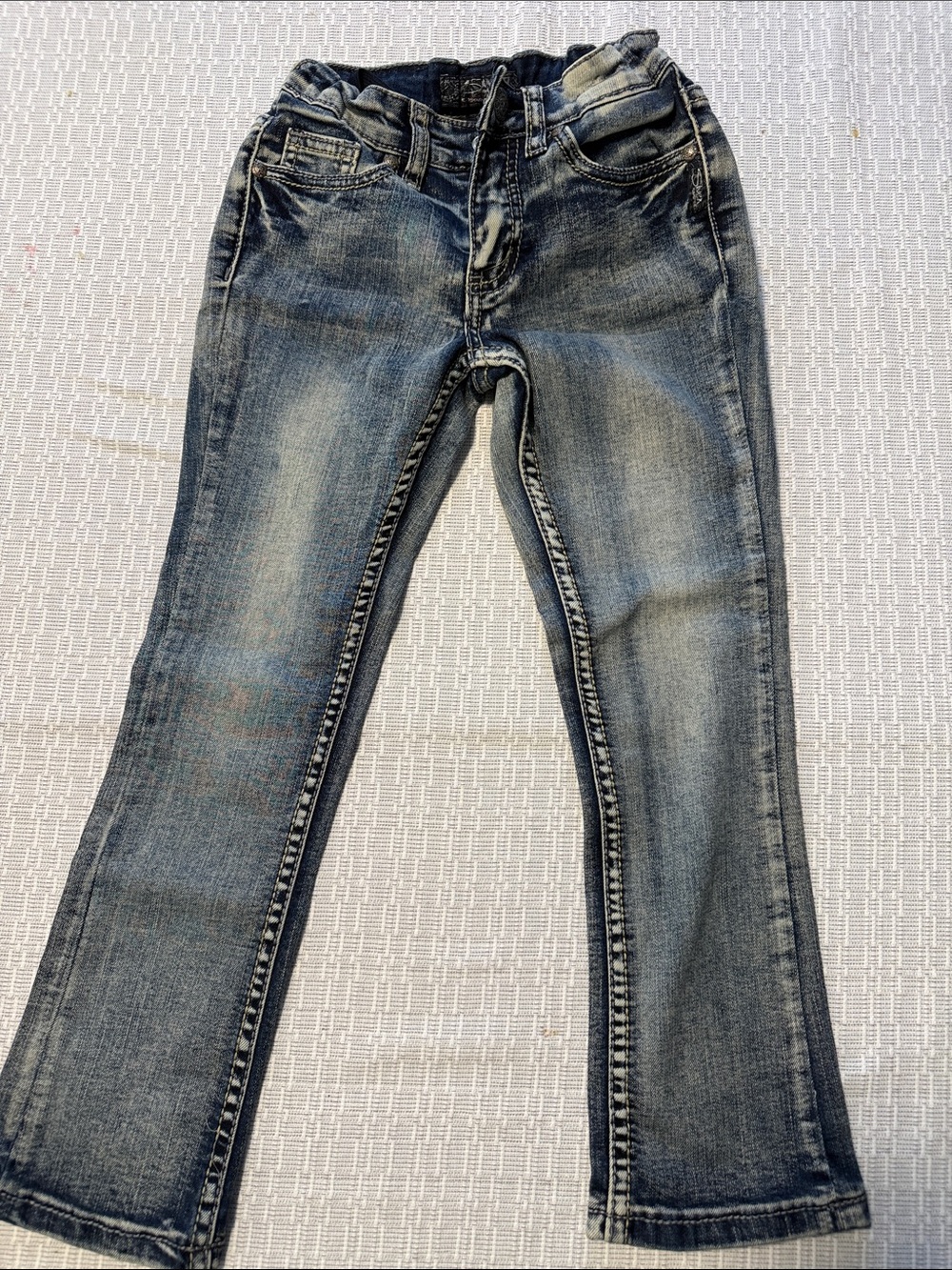 Silver Jeans Kids Light Faded Blue Stretch Denim
